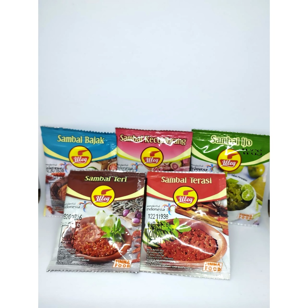 Finna Sambal Uleg Terasi Geprek Rendang PC