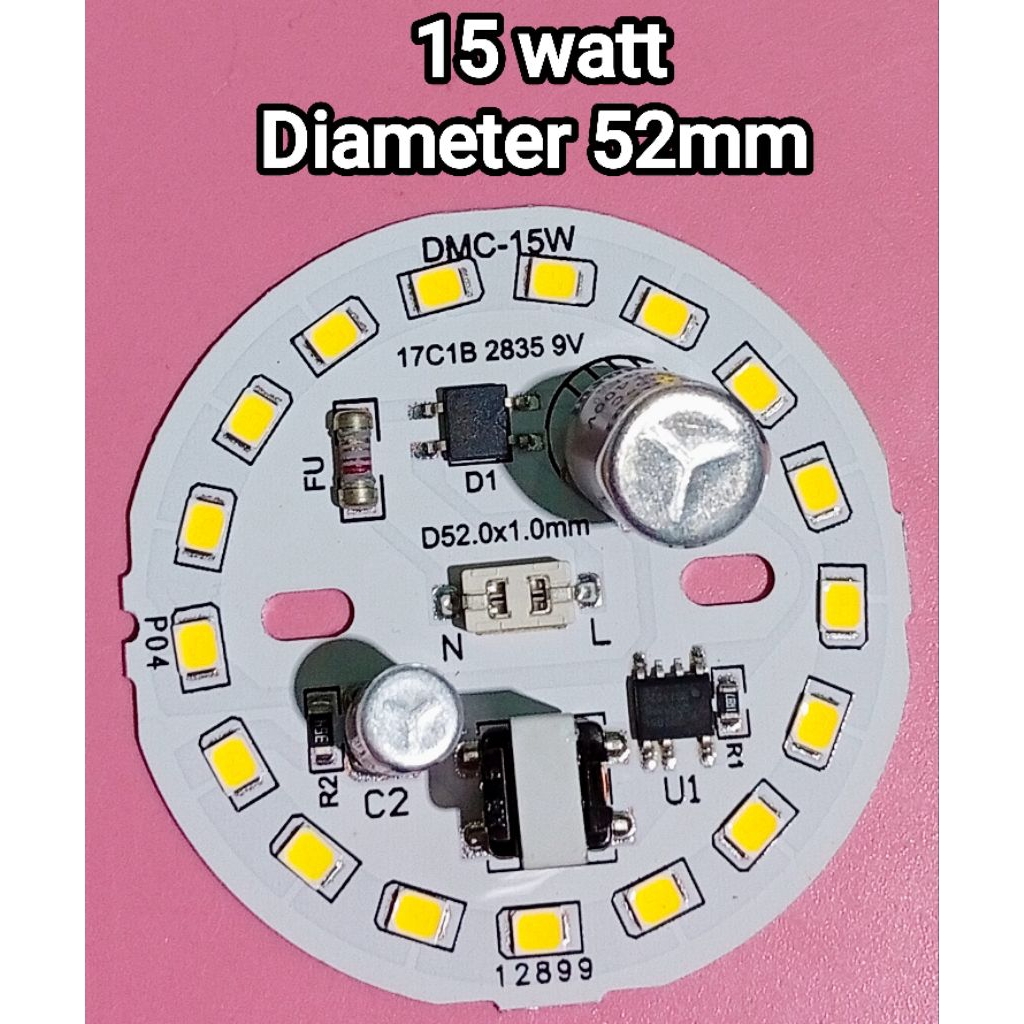 PCB LED AC DMC 15 WATT