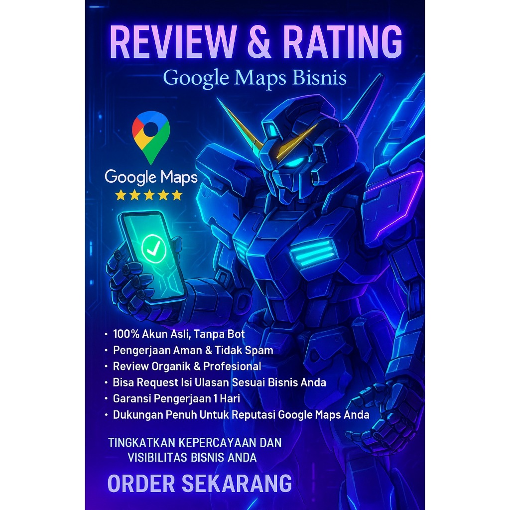 jasa ulasan google bisnis | jasa review google bisnis | jasa rating google bisnis bergaransi permane