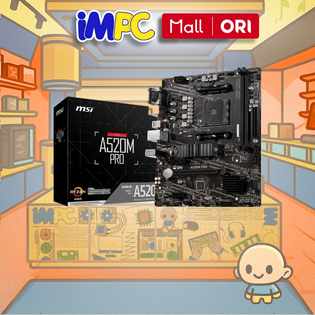 MSI A520M Pro | A520 M Pro - AM4