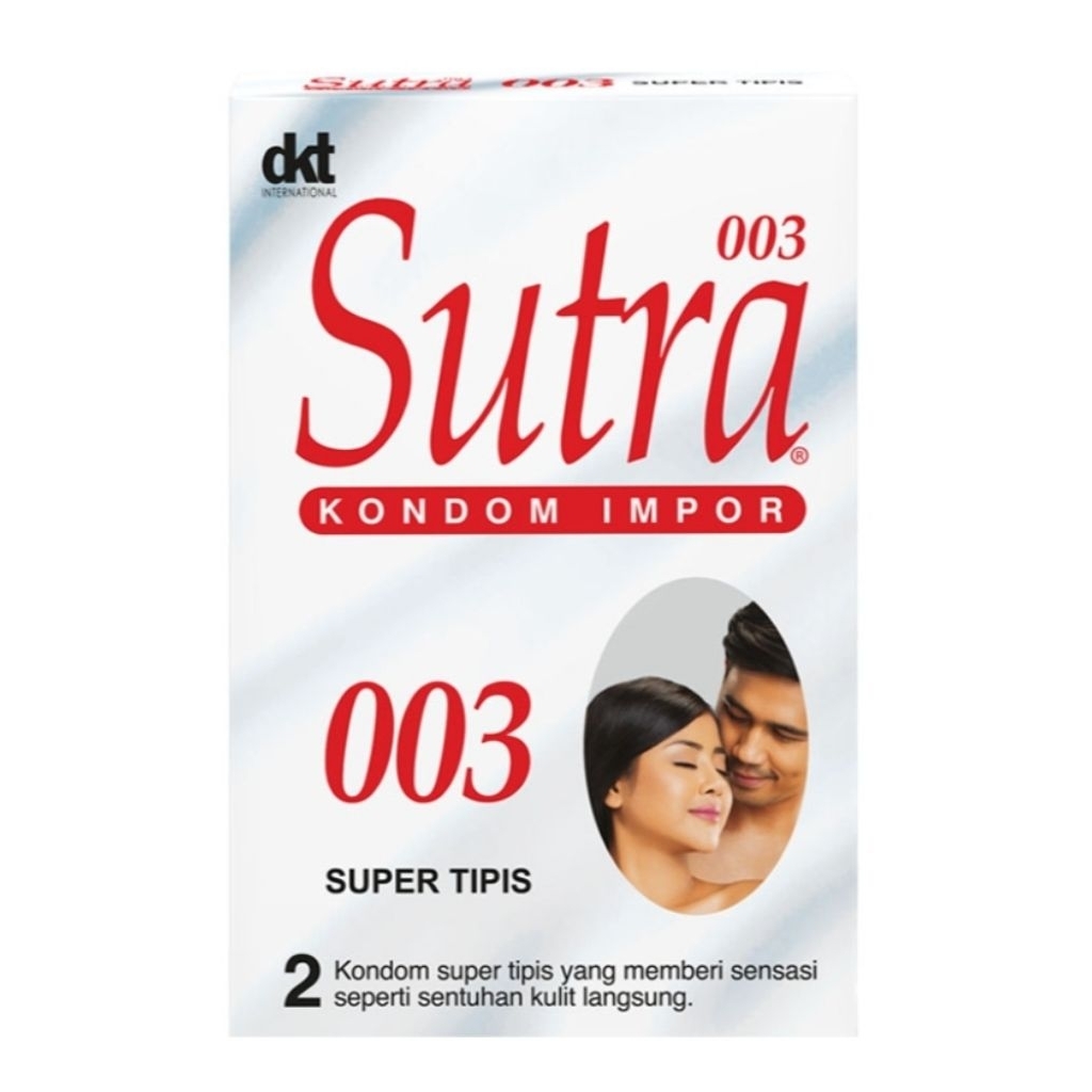 Sutra 003 Kondom Impor Super Tipis 2 pcs