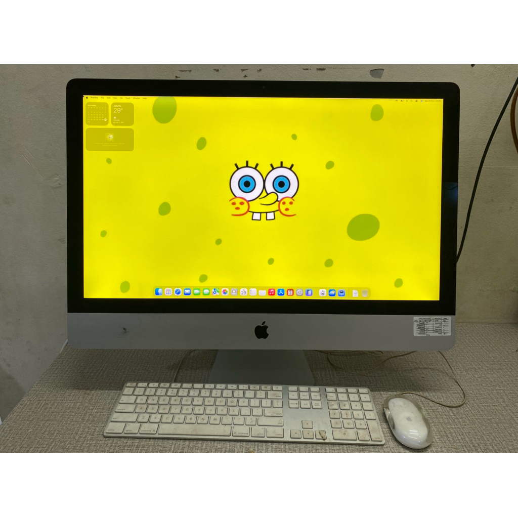 iMac 2020 27inch 5k i9 RAM 64GB SSD 1TB AMD 5500XT 8GB