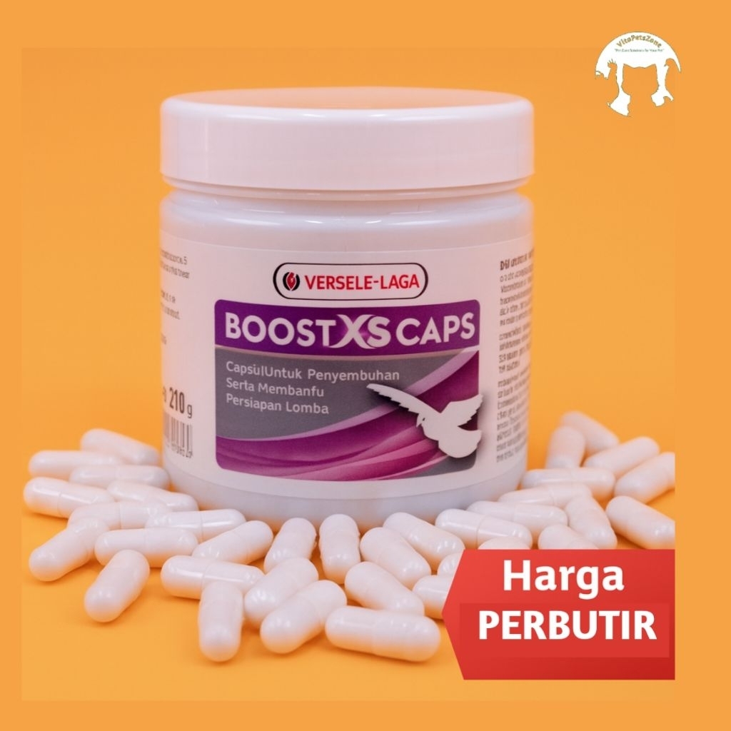BOOSTX5 VITAMIN DOPING BURUNG MERPATI BOOST X5 VERSELE LAGA IMPORT