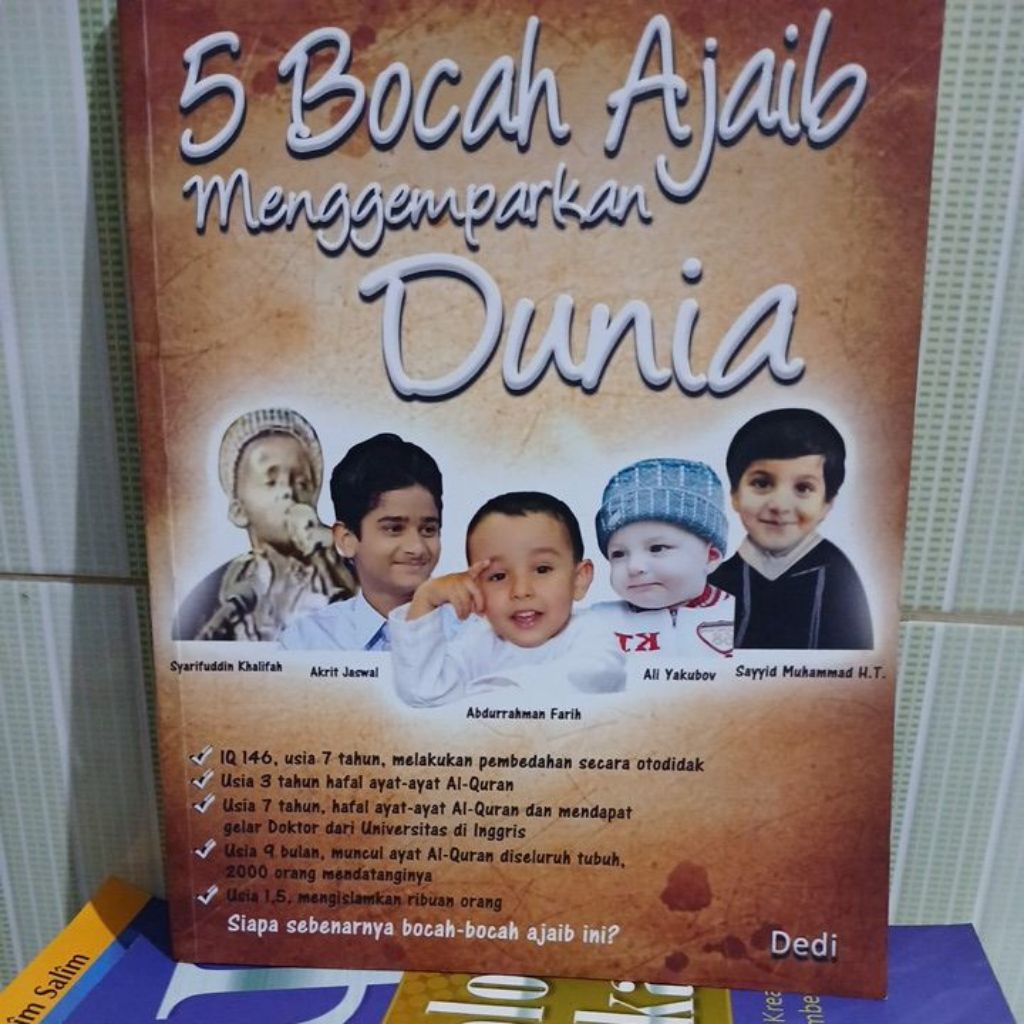 5 bocah ajaib menggemparkan dunia buku bekas