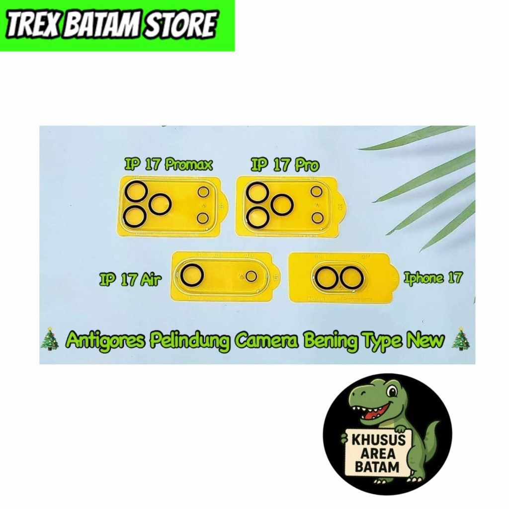 PELINDUNG KAMERA IPHONE 17 PRO MAX - BATAM