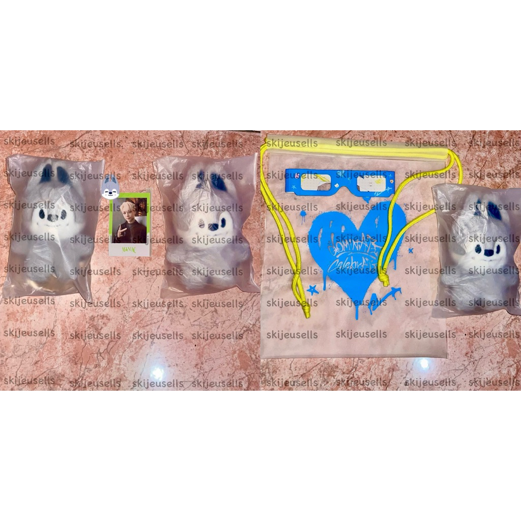 OFFICIAL SKZOO Wolfchan Bang Chan Standing Plush Merch Dominate Celebrate Stray Kids SKZ