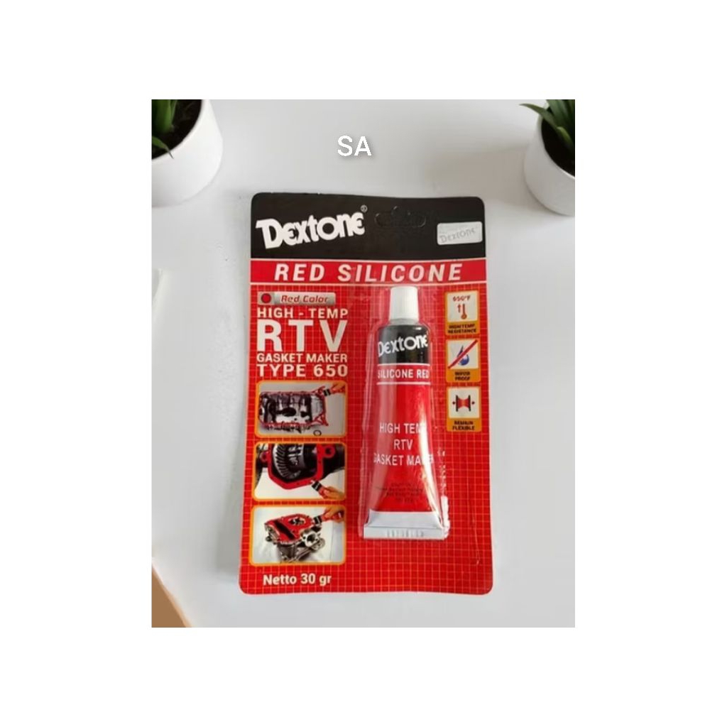 Lem Red Dextone Silicone