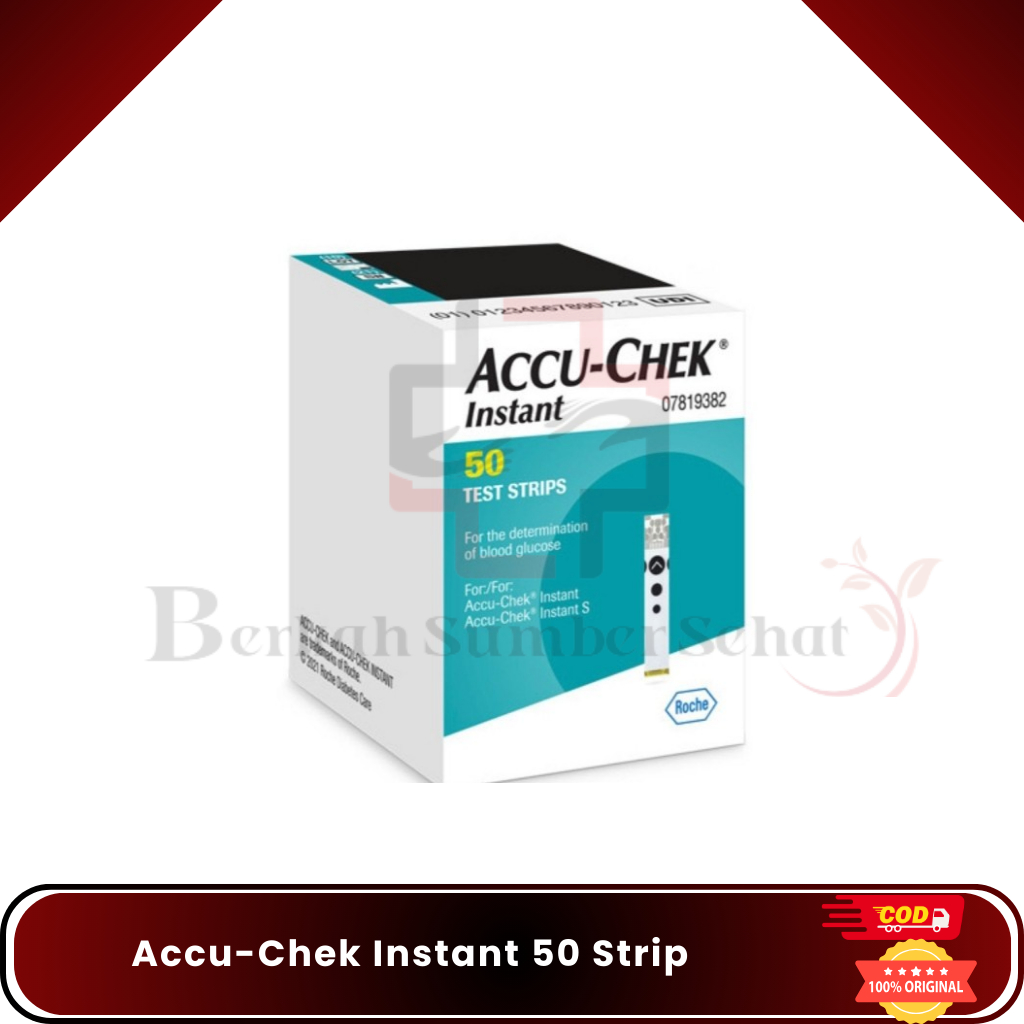 Accu-Chek Instant 50 Strip/ Strip AccuChek Instant 50 test