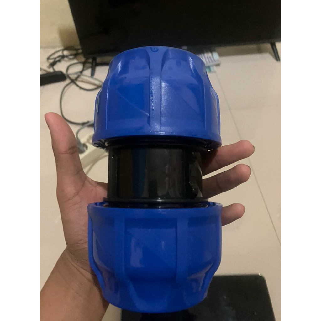 sambungan coupling 2 inch pipa hdpe compression