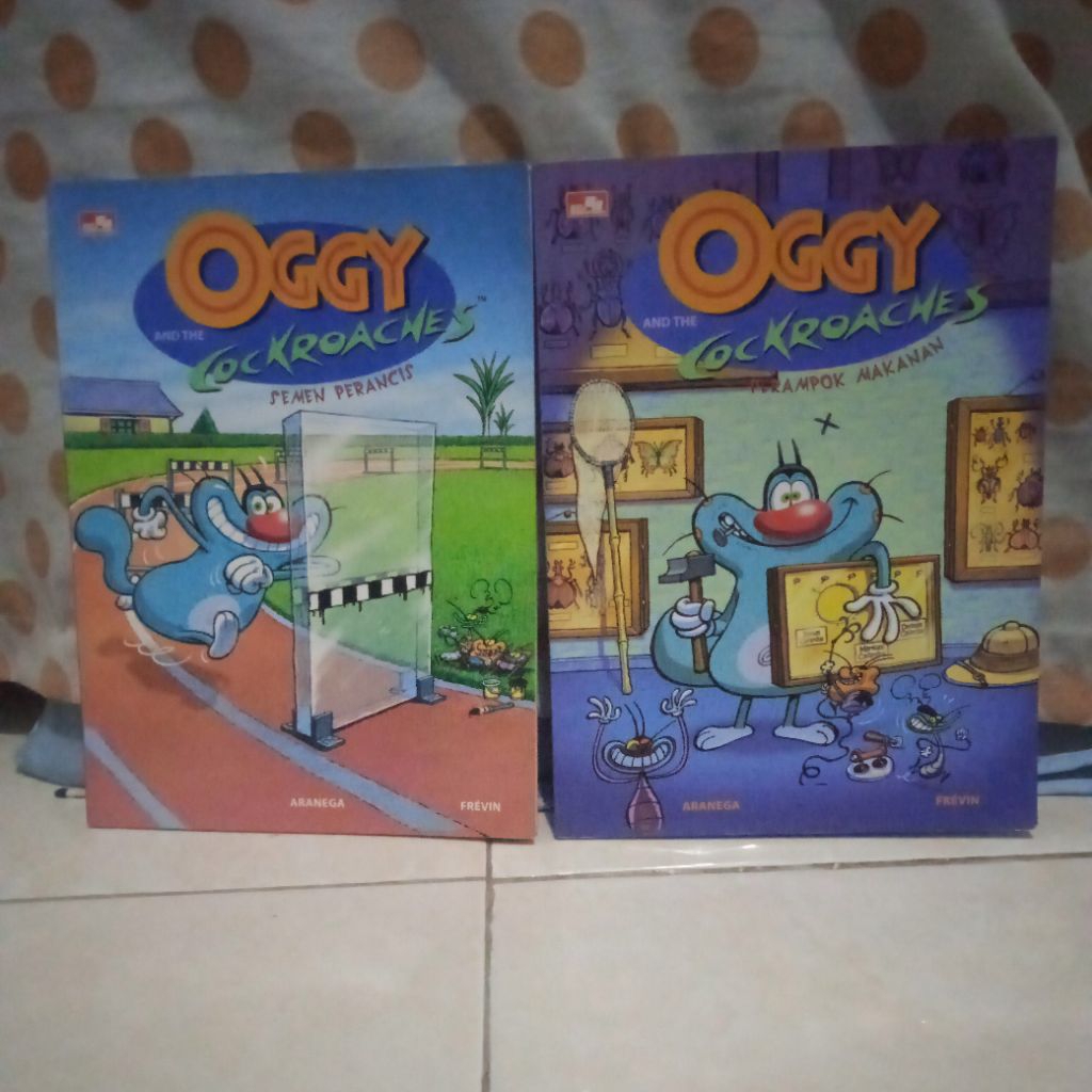 OGGY and The COCKROACHES Original Preloved Comics