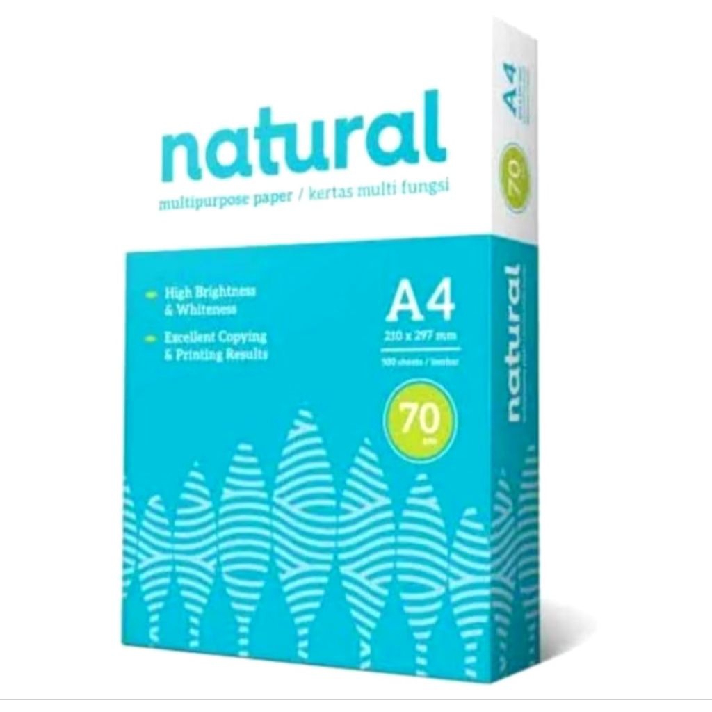 Kertas HVS A4 70gsm Natural 1Rim