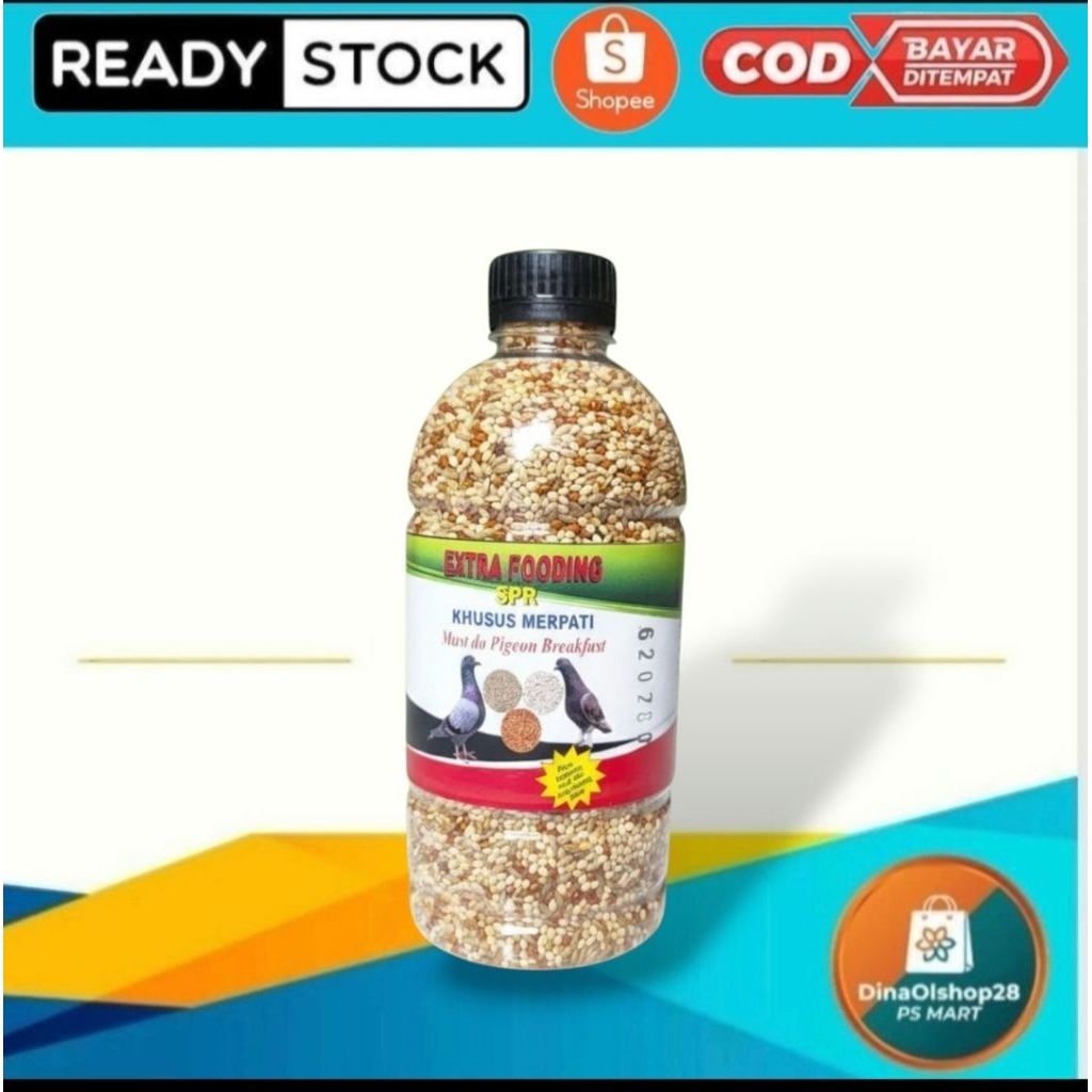 SPR Extra Fooding Merpati SPR | Pakan Tambahan Khusus Merpati Vitamin Mineral