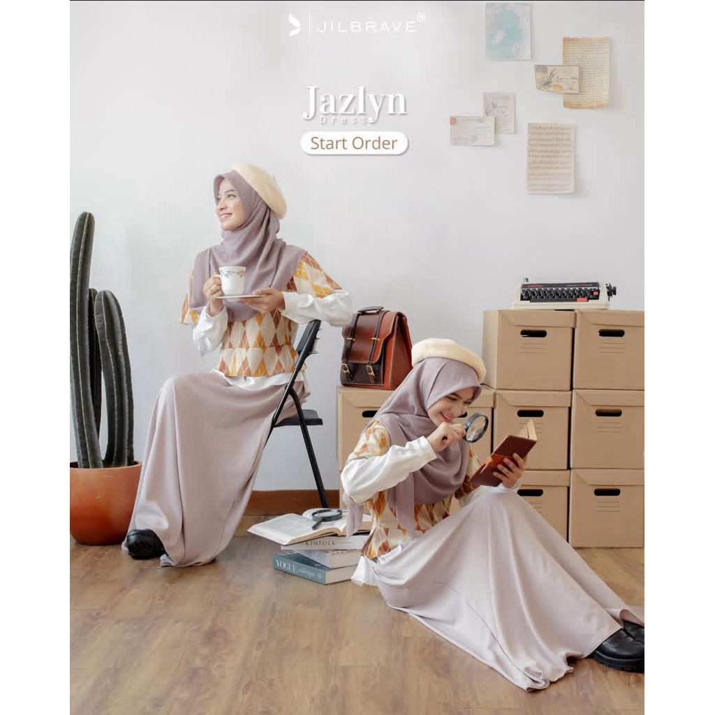 Jazlyn dress by Original Jilbrave.official size XL (preloved)