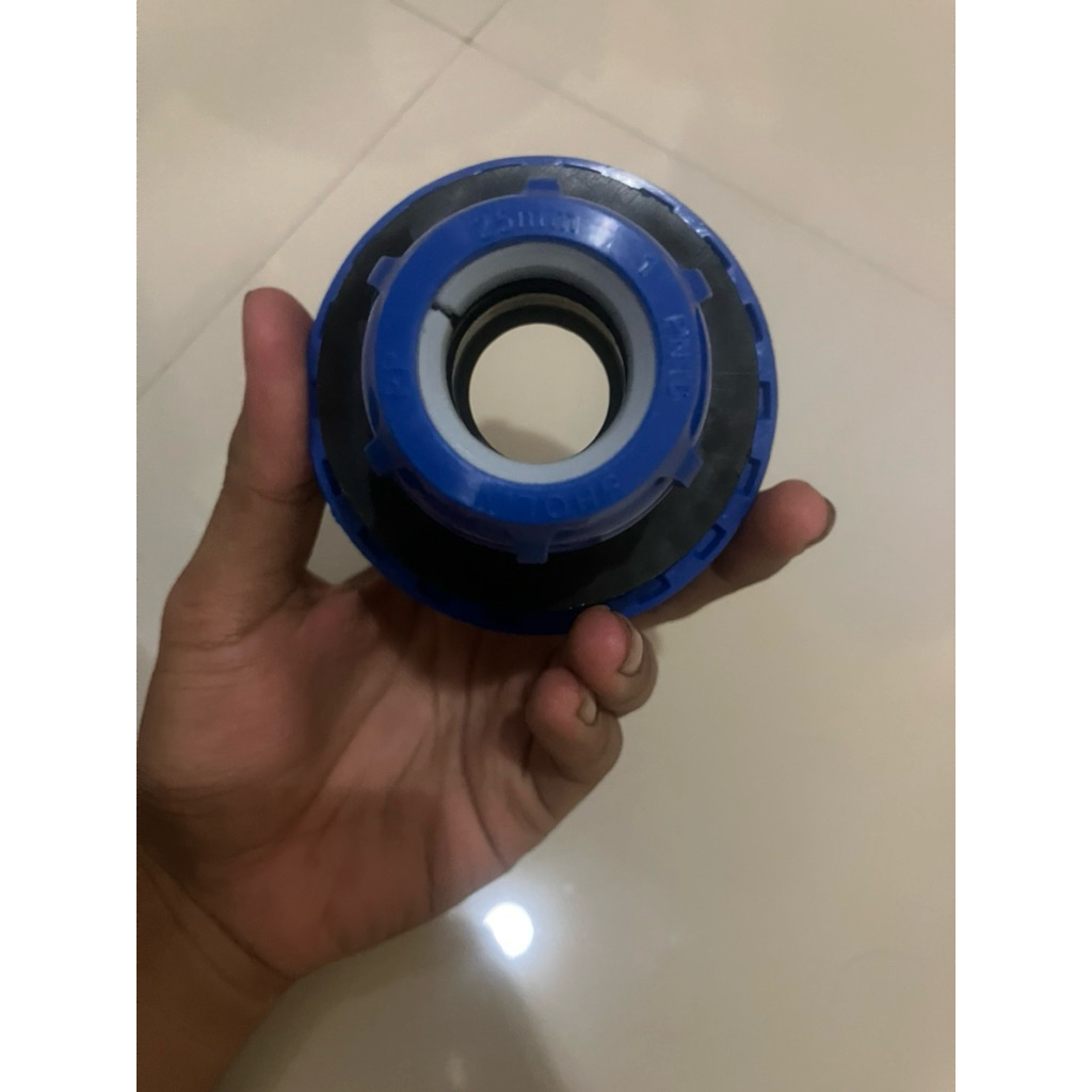 reducer hdpe 1 1/2 inch ke 3/4 inch fitting pipa air