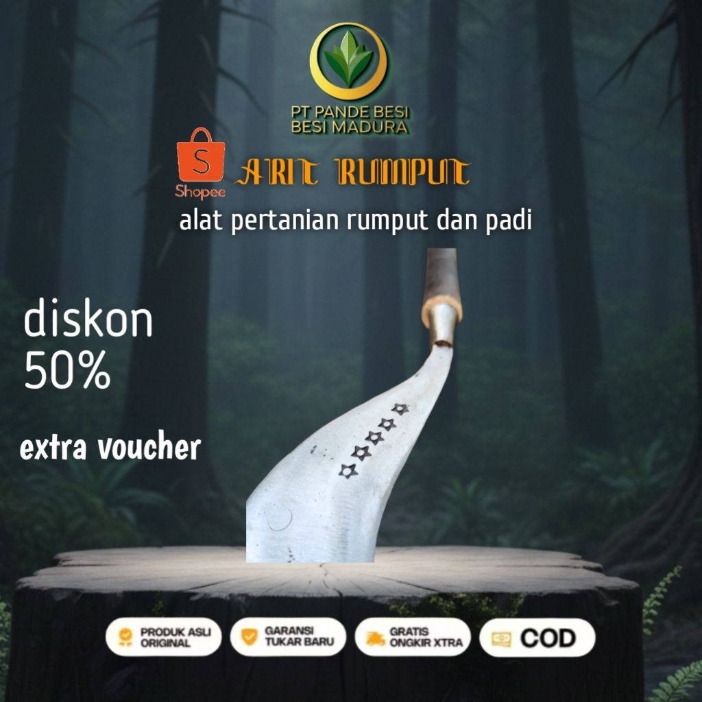 ORIGINAL ARIT RUMPUT BINTANG 5