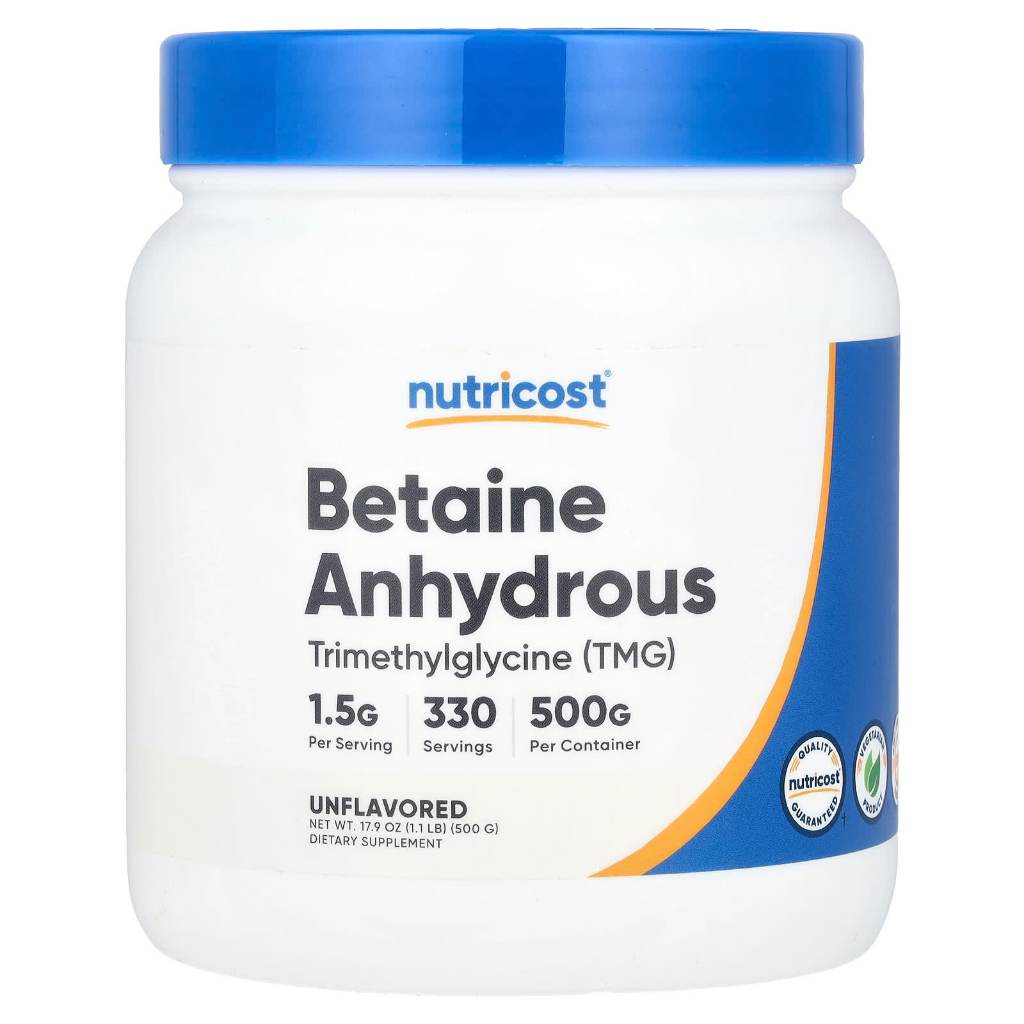 Nutricost Betaine Anhydrous 500 g Unflavored