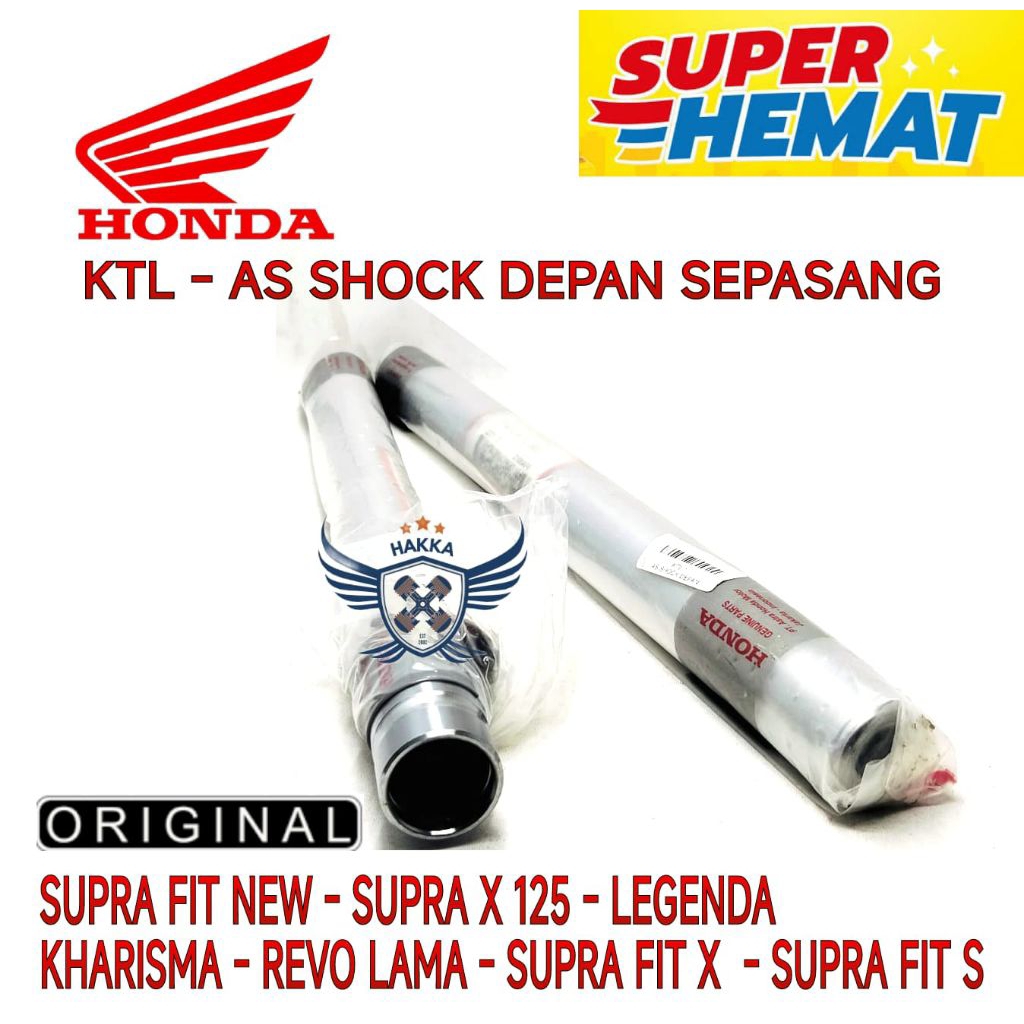 KTL AS SHOCK DEPAN ASLI HONDA SUPRA FIT NEW,AS SHOCK DEPAN ASLI HONDA SUPRA X 125,AS SHOCK DEPAN ASL