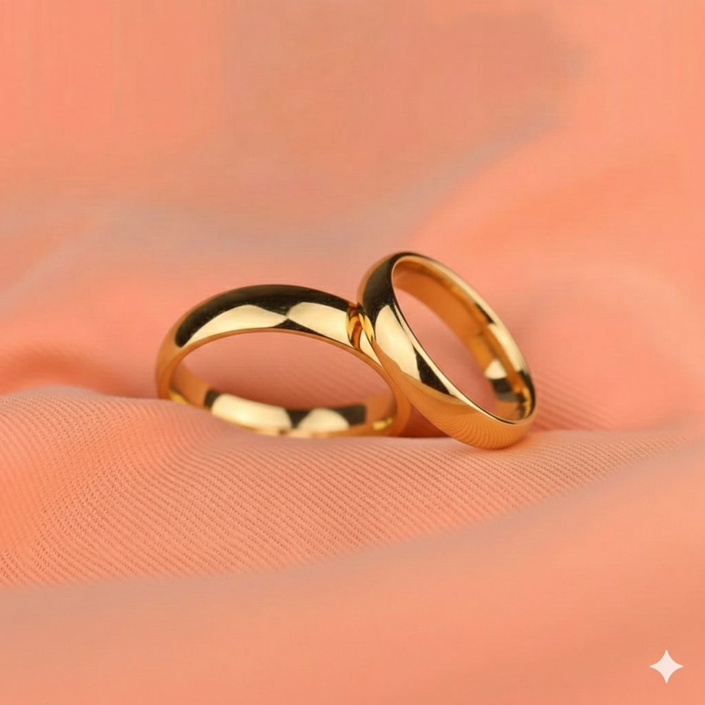Cincin couple emas