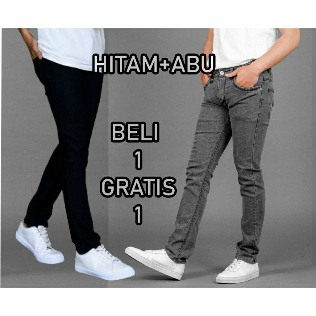 Celana Jeans Pria Slimfit Strech Panjang Promo Termurah Akhir Tahun