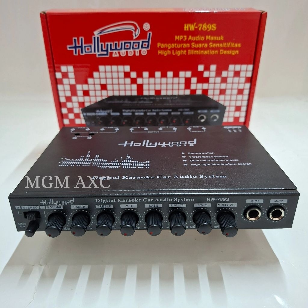 Pream Parametrik Hollywood Karaoke  Parametrik Equalizer Karaoke