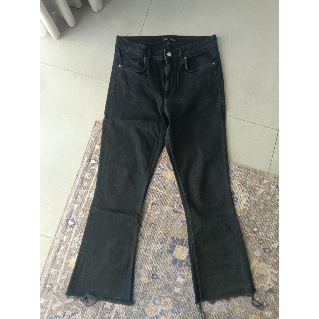 Celana Jeans Wanita Zara Blalck 2