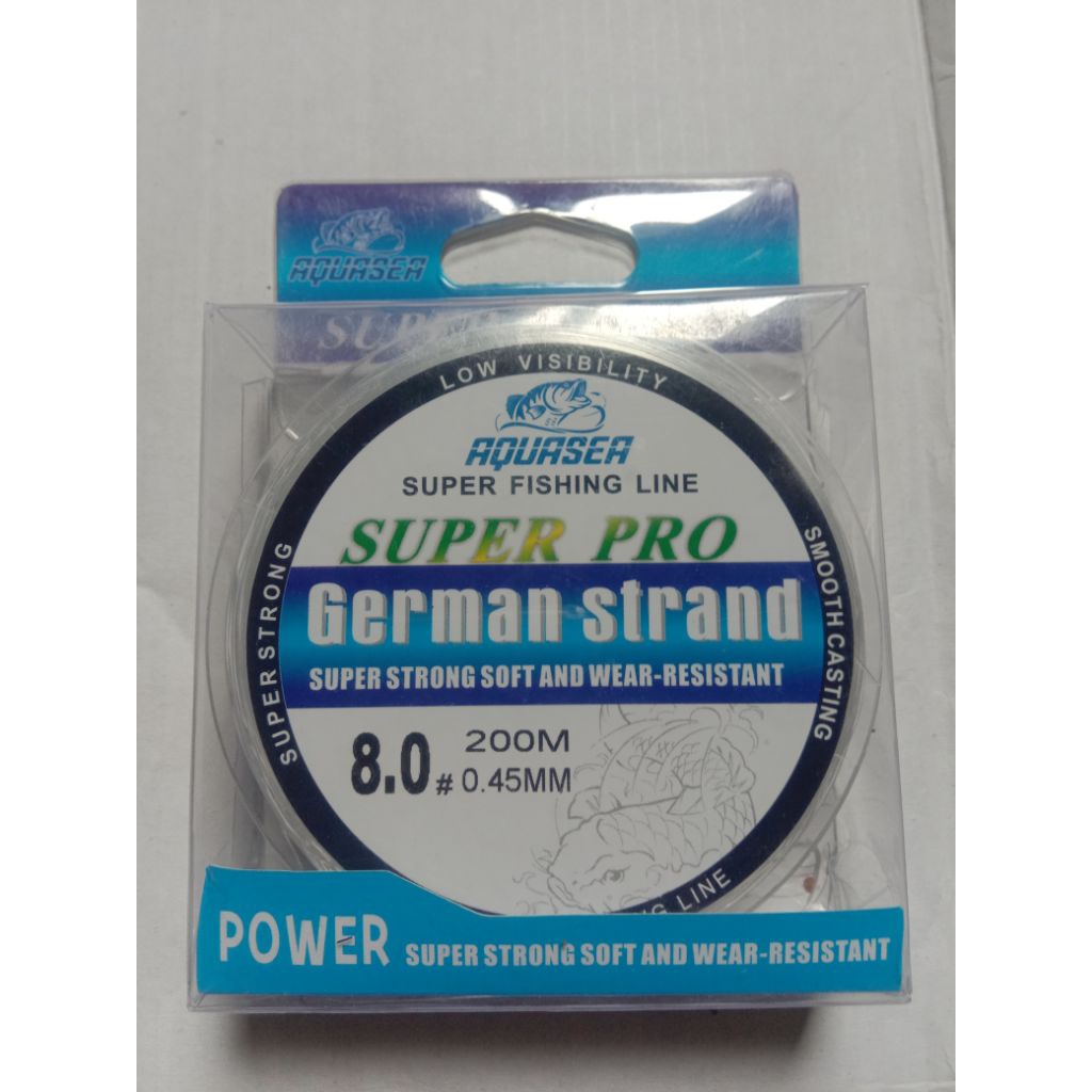 senar pancing german strand