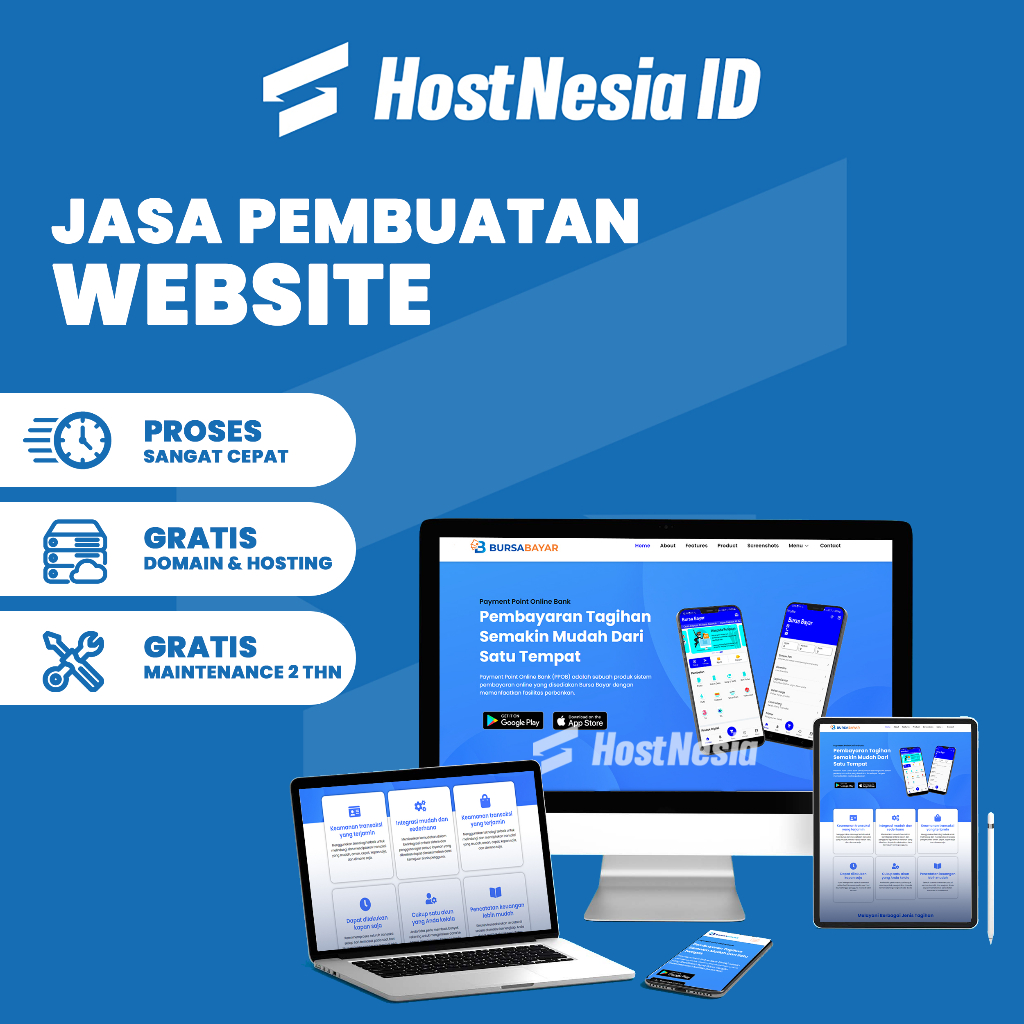JASA PEMBUATAN WEBSITE | WORDPRESS | LARAVEL | CODEIGNITER | PYTHON TERBAIK DI SHOPEE