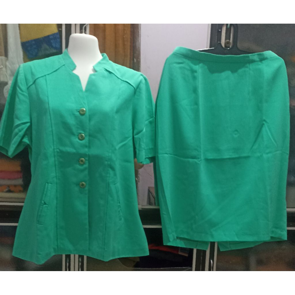 Setelan seragam dinas wanita preloved ( XXL )