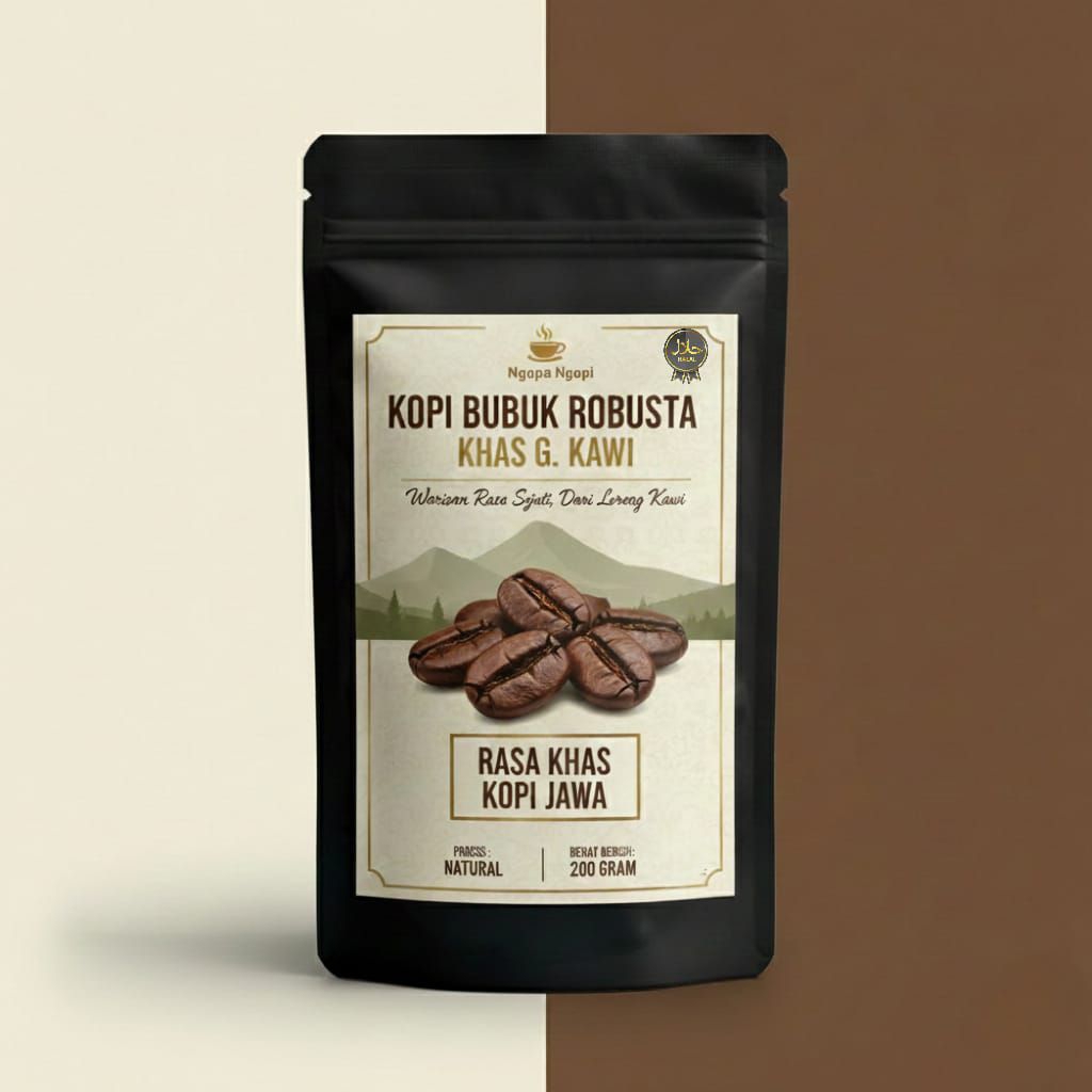 KOPI BUBUK ROBUSTA | ARABICA KHAS MALANG