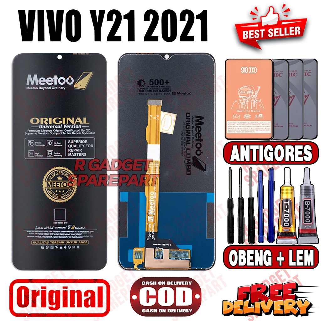 Lcd Touchscreen VIVO Y21 2021 Original MEETOO Lcd VIVO Y21 2021 Fullset