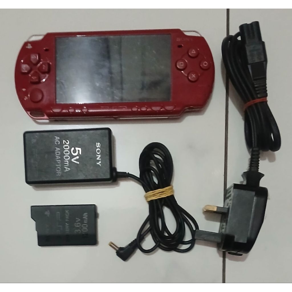 Psp Slim Seri 2001 Memory 2GB Fullgame Normal