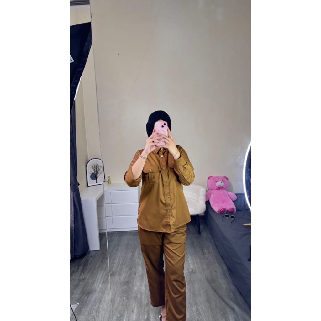 baju PEMDA wanita PNS setelan celana