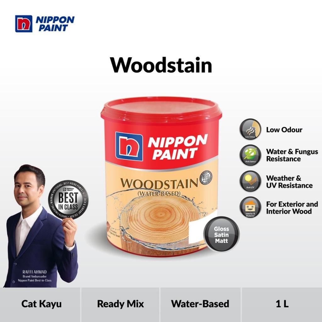 CAT WOODSTAIN / CAT POLITUR PLITUR PELITUR KAYU WOODSTAIN NIPPON PENGENCER AIR