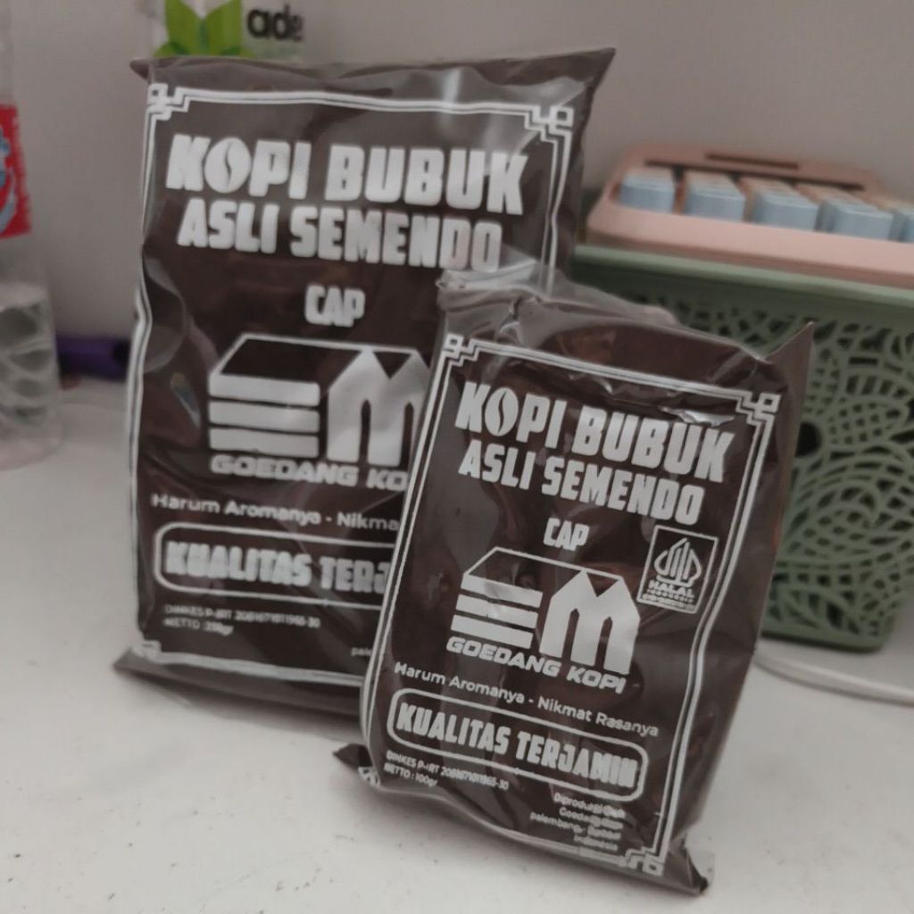 KOPI BUBUK ASLI SEMENDO cap gudang kopi