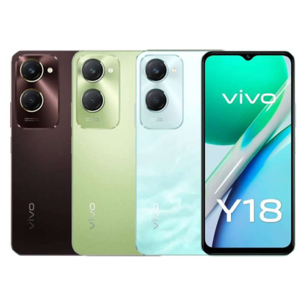 Vivo Y18 RAM 4GB ROM 64GB – Kamera 50MP, Fast Charging 15W