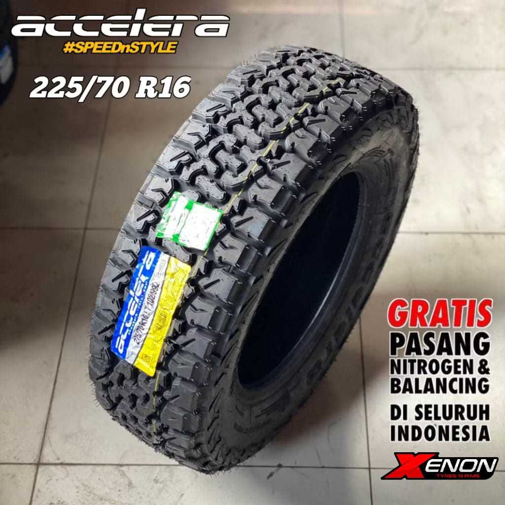 Ban Mobil ACCELERA OMIKRON C/T 225 70 R16 ||Ban Semi Offroad Untuk Innova Rush Terios Xl7 225/70 R16