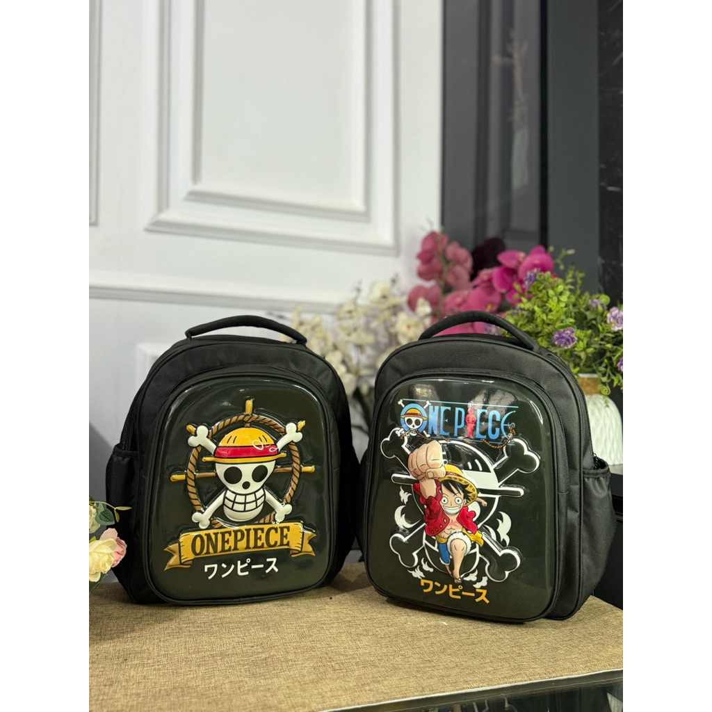 Tas Ransel Anak ONEPIECE Tas anak SD, /Tas Sekolah Anak / Tas Karakter Tas viral Anak Motif fashion 