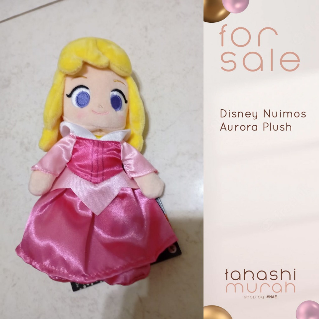 [READY STOCK] Disney Nuimos Boneka Princess Aurora asli original 100%