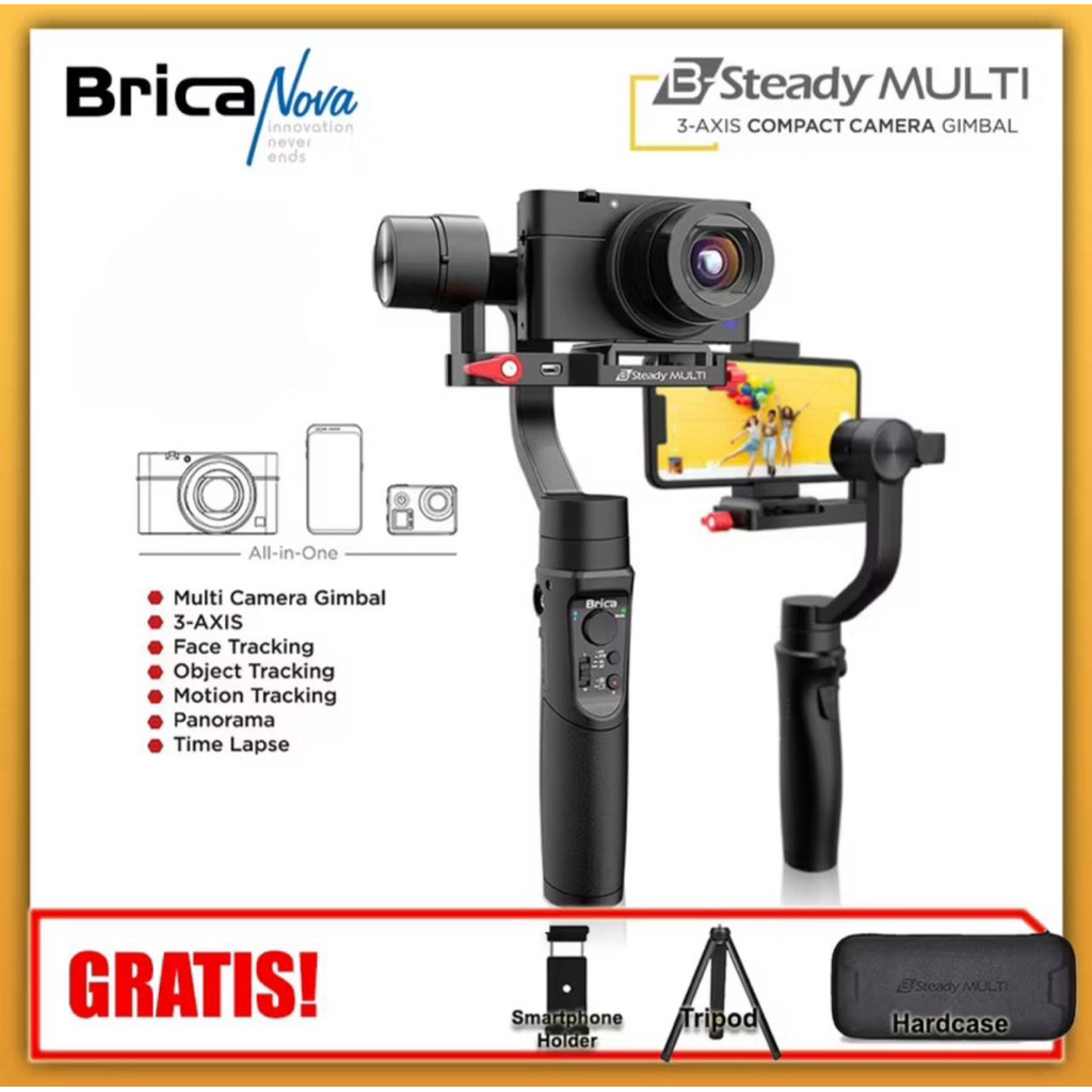 Stabilizer-Gimbal Brica B-Steady Multi-second