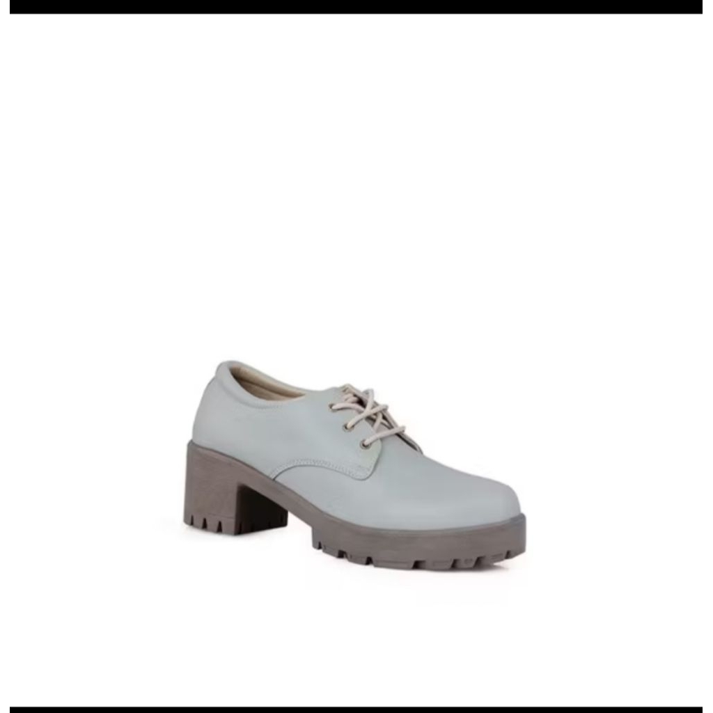 Sepatu Boots Docmart Wedges by Fransisca Renaldy Warna Grey Size 36 NEW ORIGINAL
