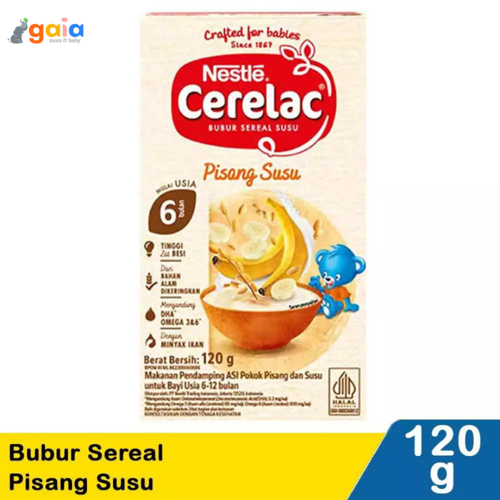 Nestle Cerelac Pisang Susu 120g