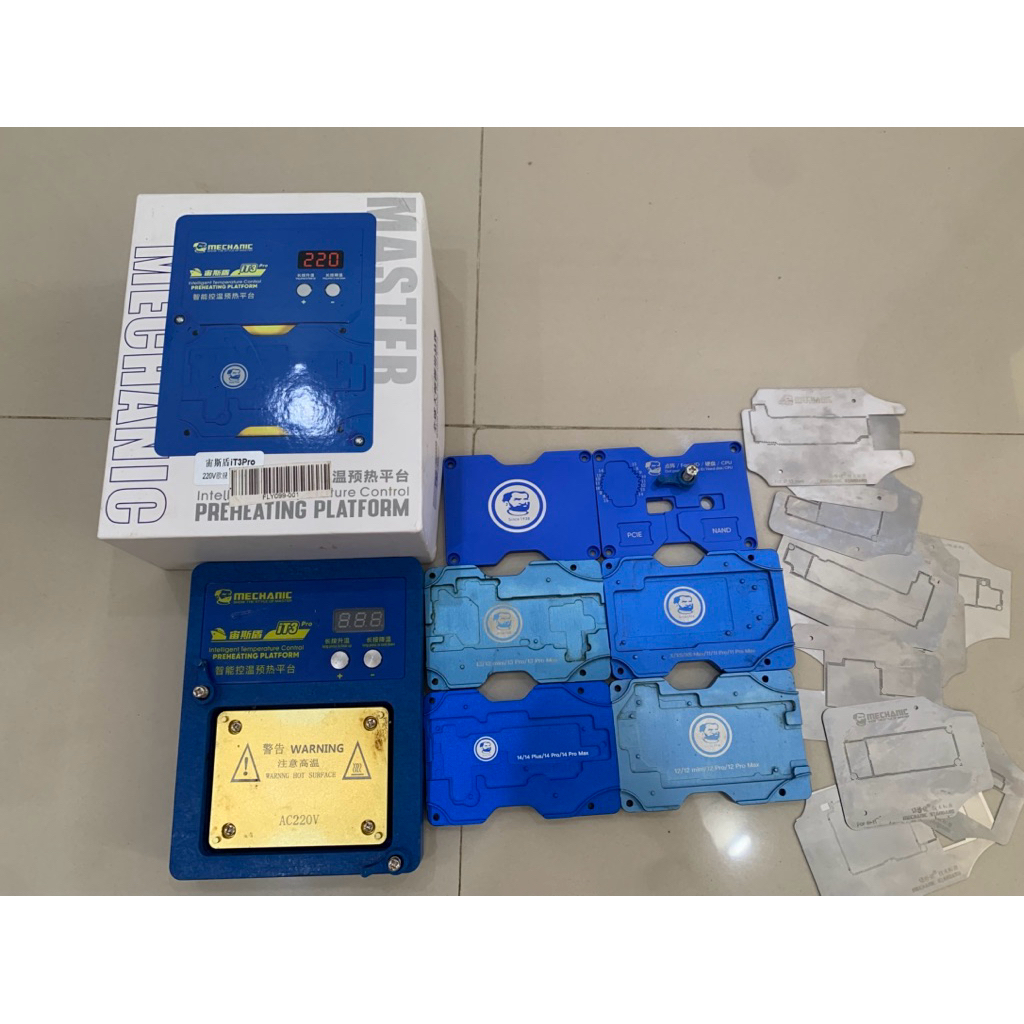 Preheater iT3pro suport iphone X-14promax BEKAS