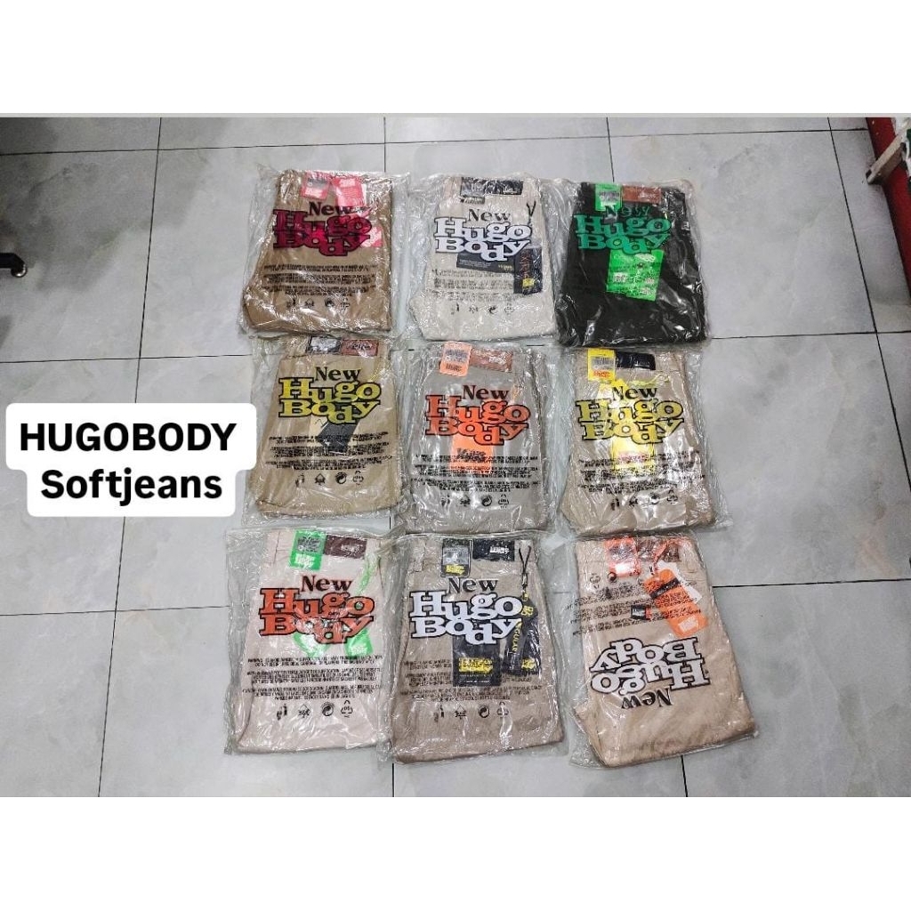 Celana Pria New Hugo Body Softjeans/Chinos UK 34 || Tersedia 9 Warna