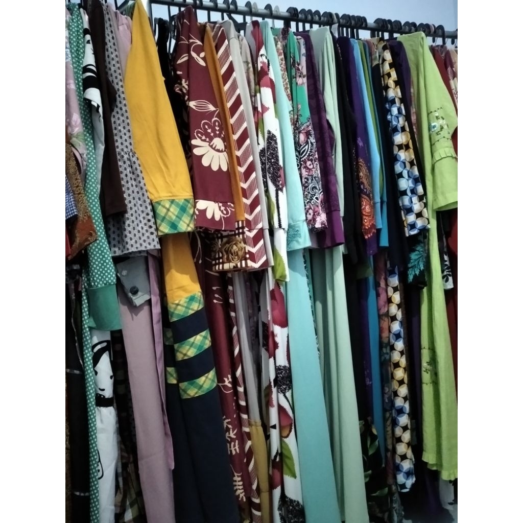 Paket Usaha Gamis PL 10 pcs, random