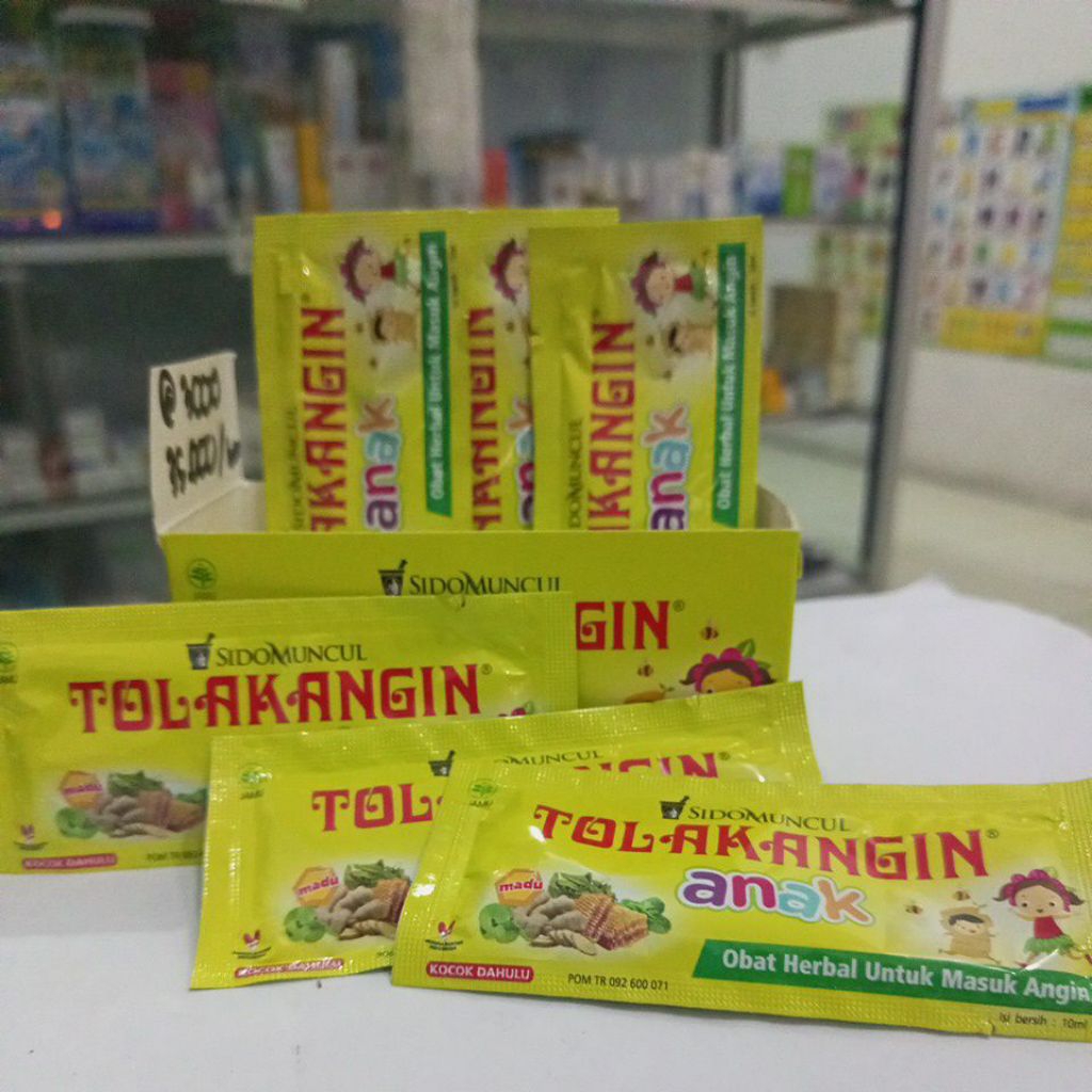 Tolak angin anak | masuk angin anak