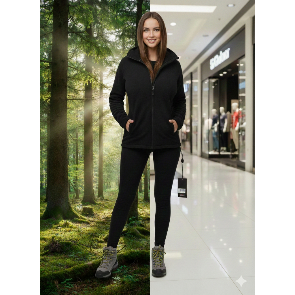 UNIQLO SCUBA HOODIE SOFTSHELL