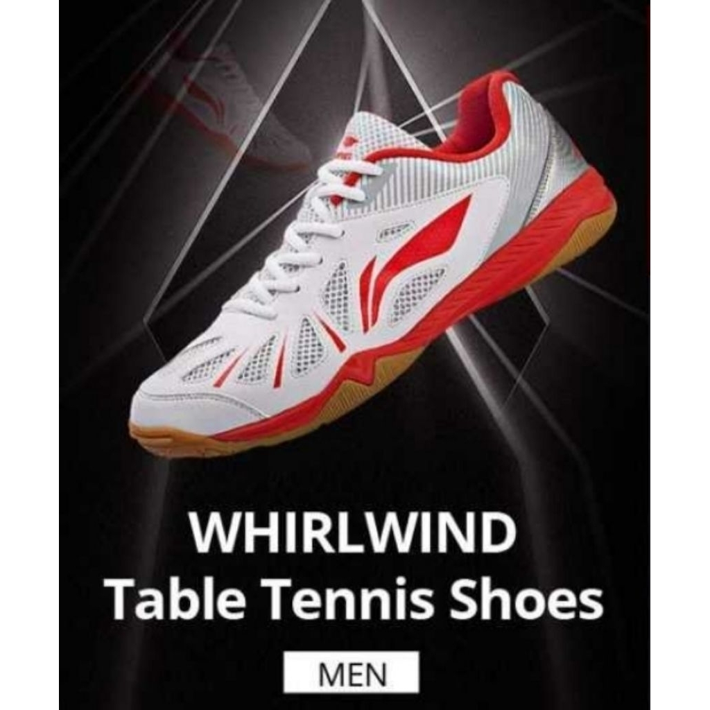 Sepatu Tenis Meja/ Pingpong Li-Ning Original/ Size 41 2/3 Insole 26.0 CM