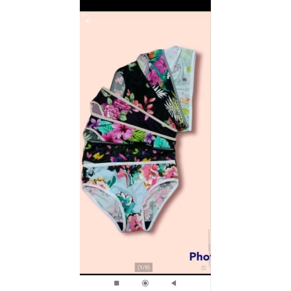 3 pcs/celana dalam wanita# CD motif/ CD jersey