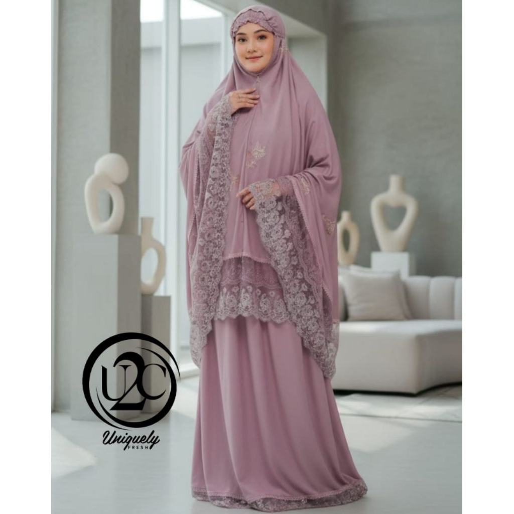 Mukena bordir padang vol 3 original u2c boutique