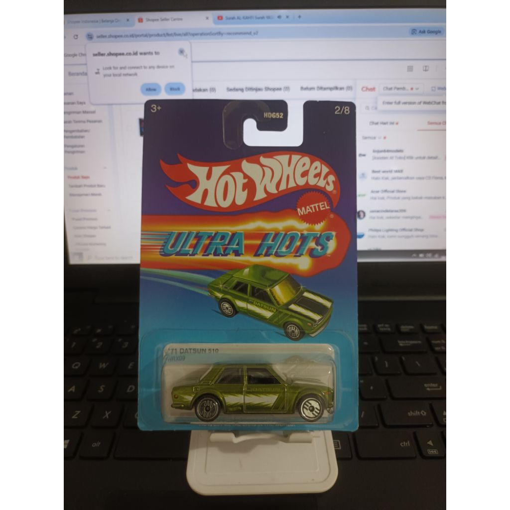 HOT WHEELS 71 DATSUN 510